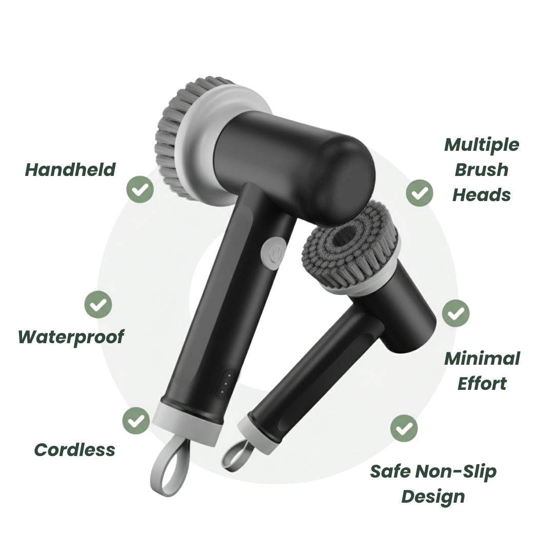⁠Power Brush - The ULTIMATE cleaning tool